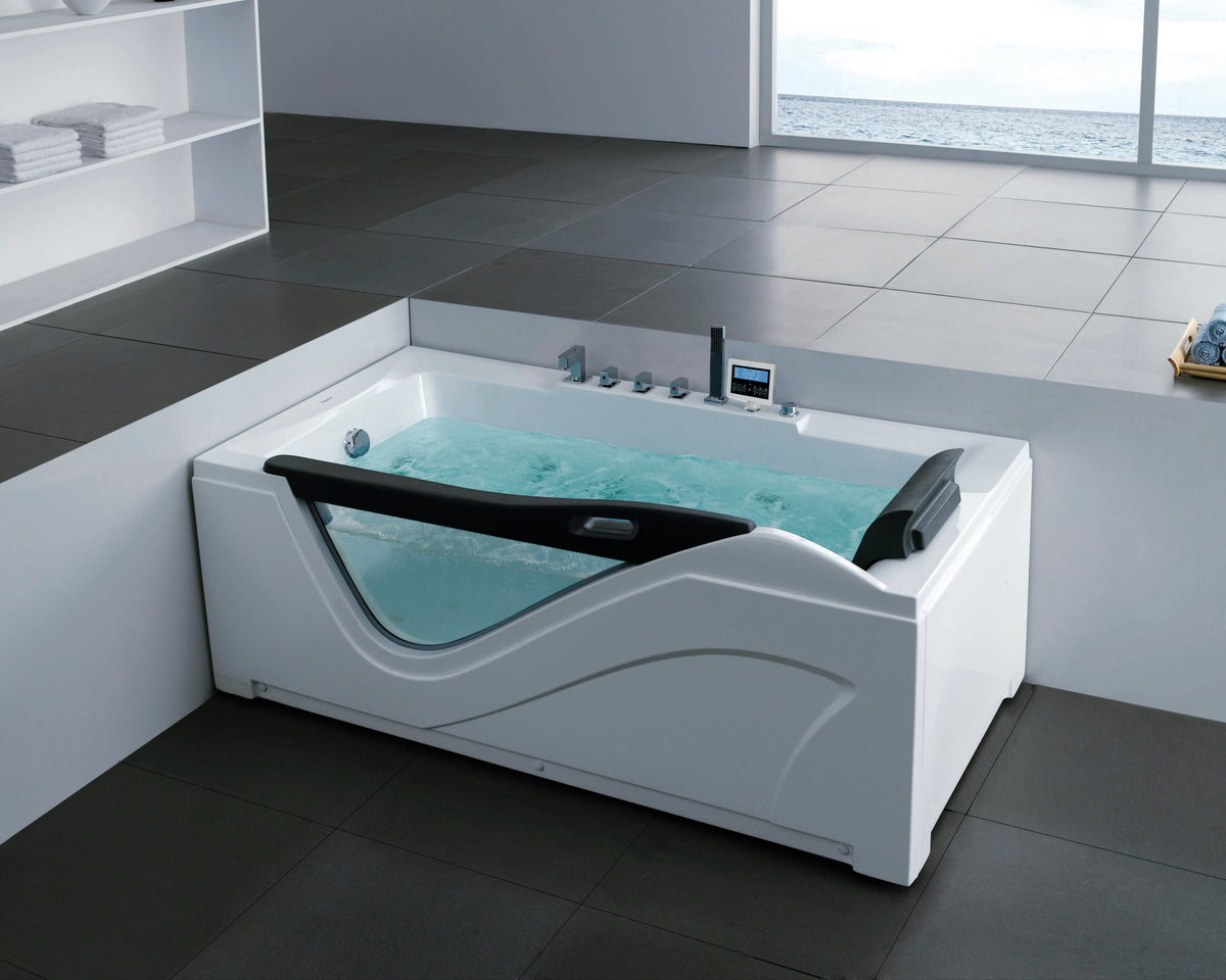 Rectangular Left-sided Jacuzzi
