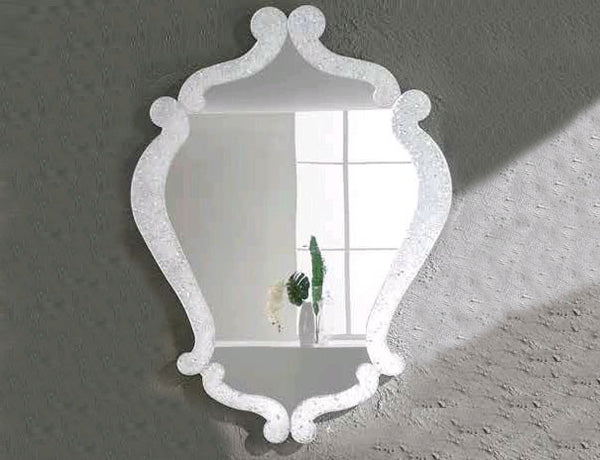 Argento Flesciato Vanity Mirror