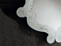 Argento Flesciato Vanity Mirror
