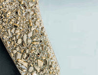 Oro Flesciato Vanity Mirror