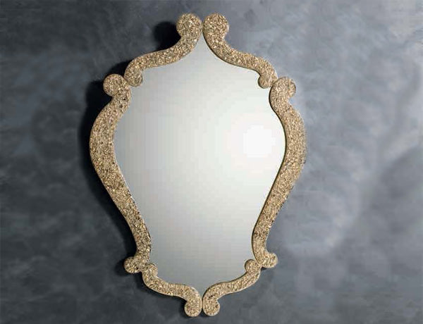 Oro Flesciato Vanity Mirror
