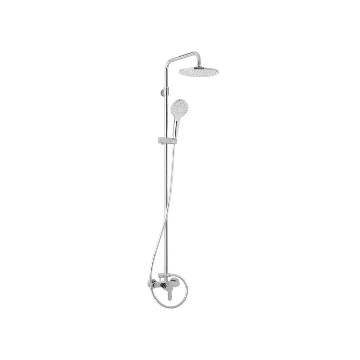 Lento Double Outlet Rain Shower Set