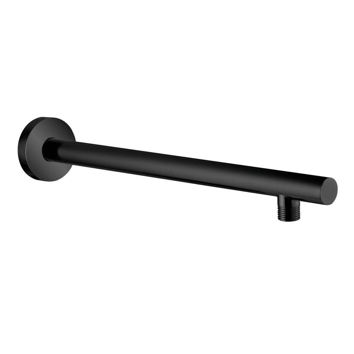 Matt Black Shower Arm