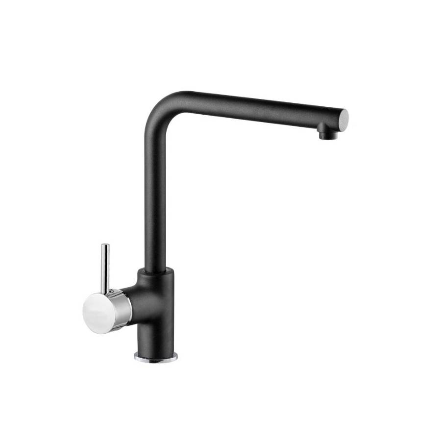 Inova 2 Black Chrome Kitchen Mixer