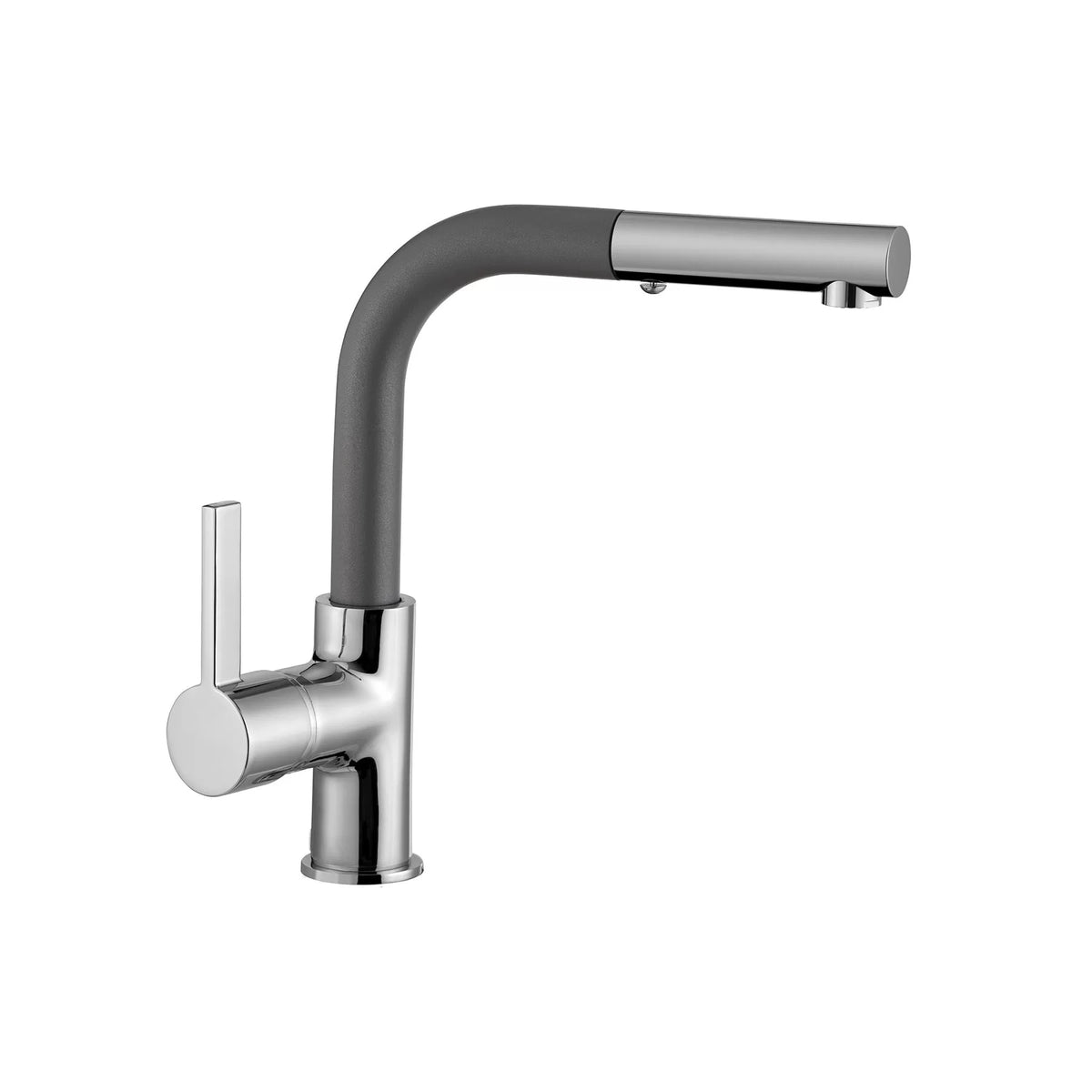 Kelvin Graphite Grey Pull-Out Kitchen Mixer