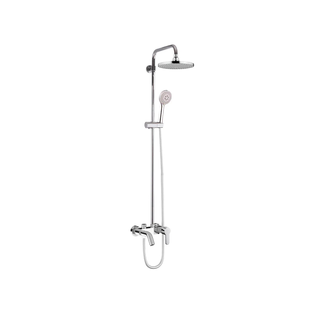 Lento Triple Outlet Rain Shower Set