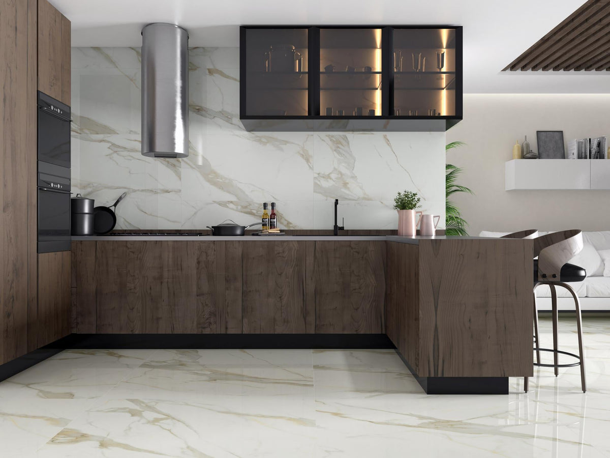 Calacata Gold Glossy