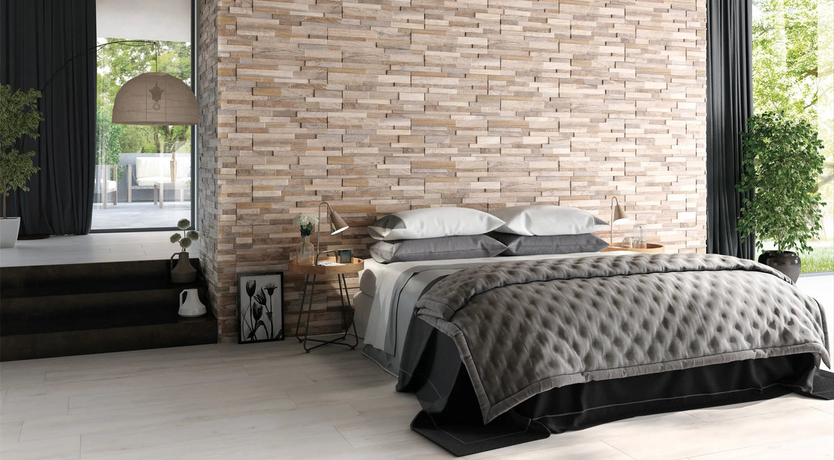 Wall Art Taupe 3D