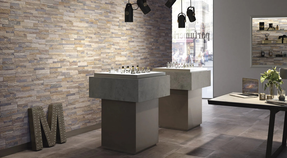 Cubics Beige 3D