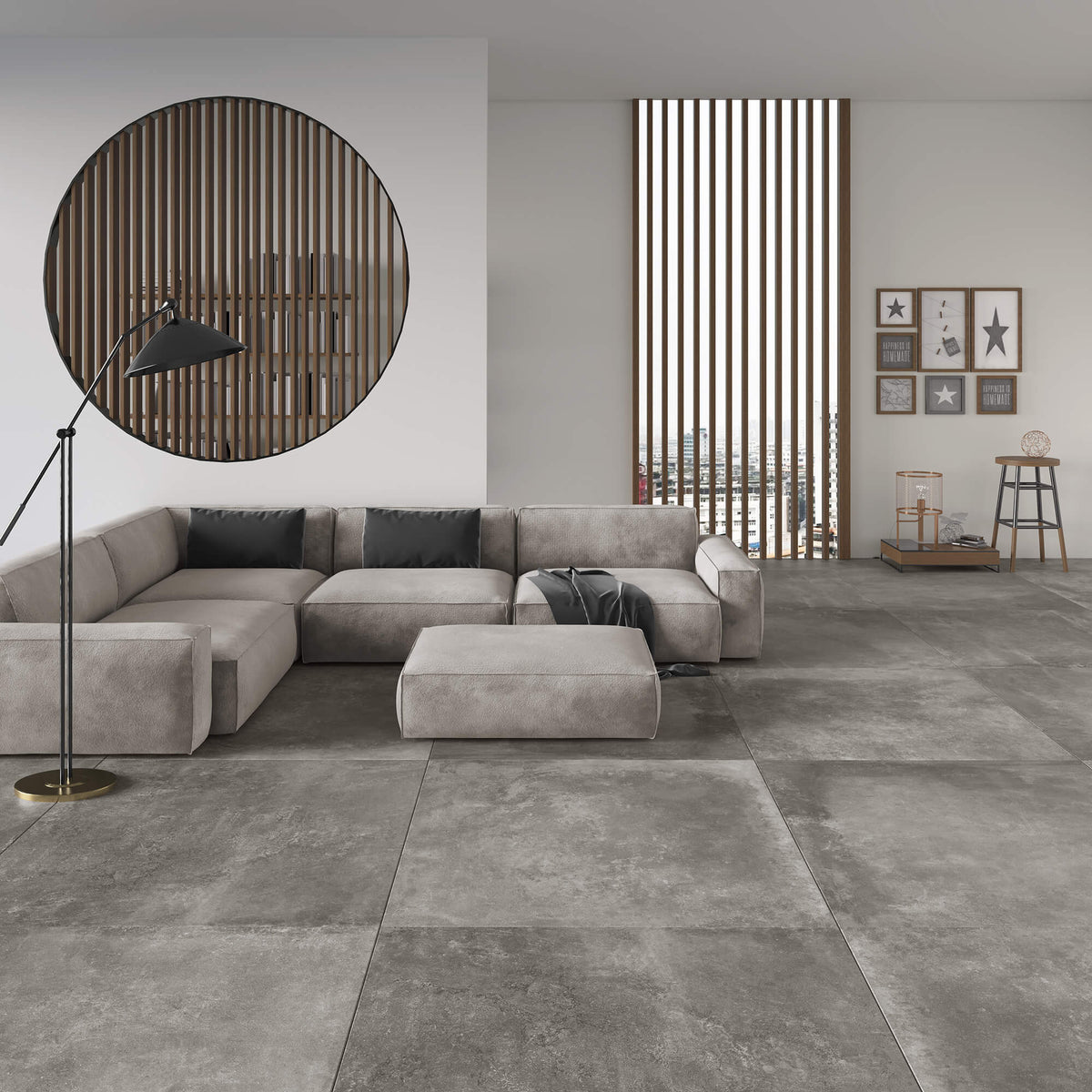 Antibes Grey Matt (20mm)