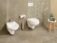 Munique White Wall-Mount Bidet