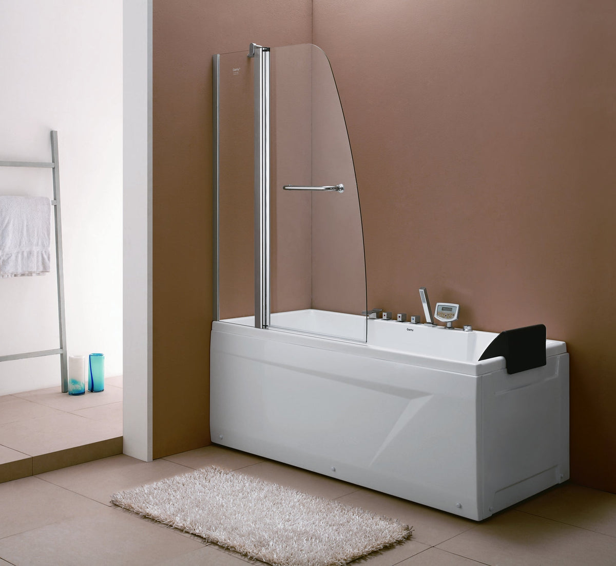 Right-sided Bathtub Door