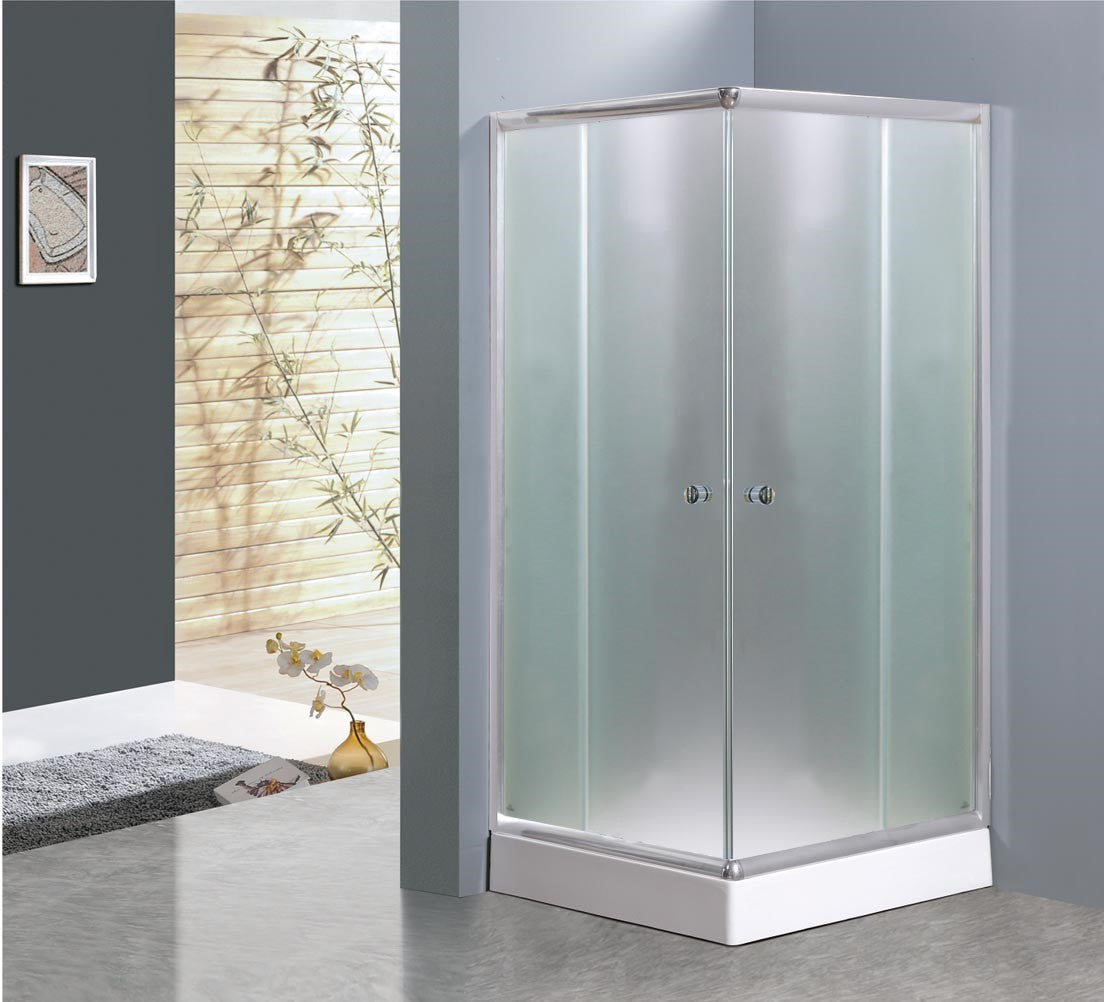 Square Frost Glass Showerbox