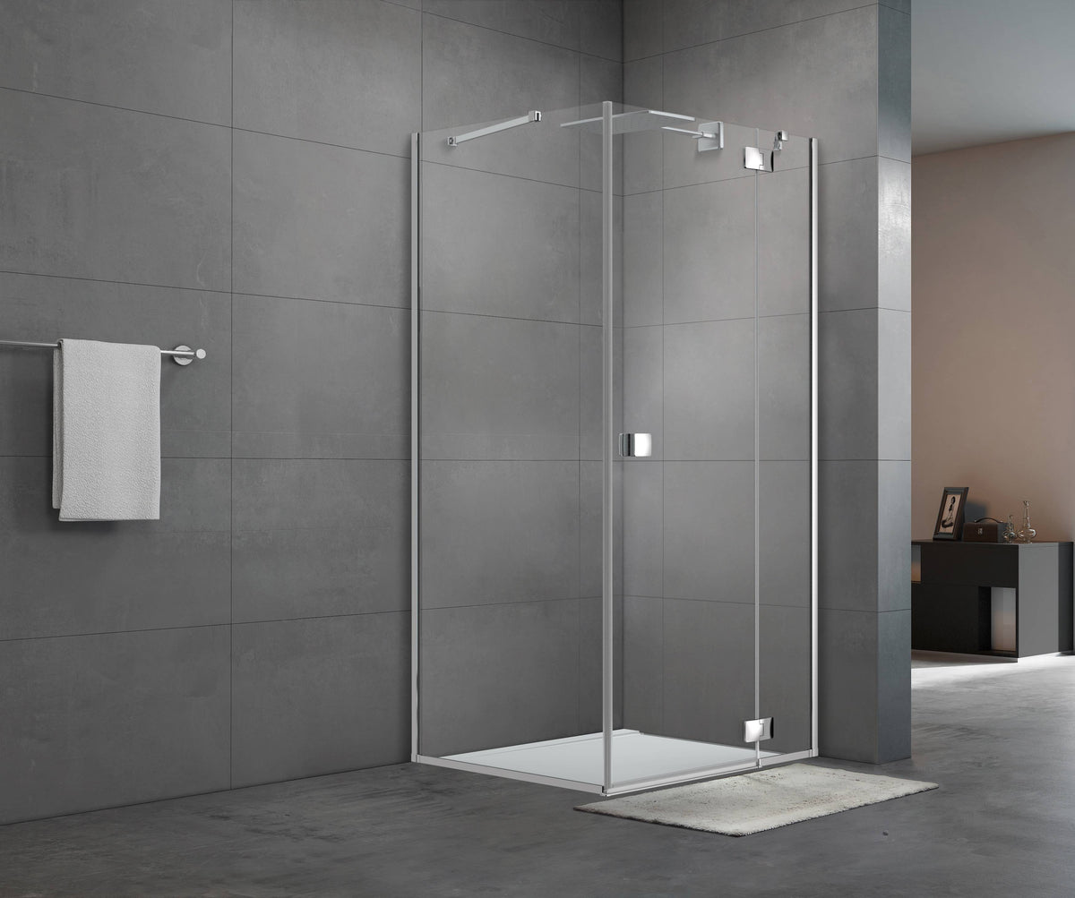 Clear Glass Shower Cabin (90cm)