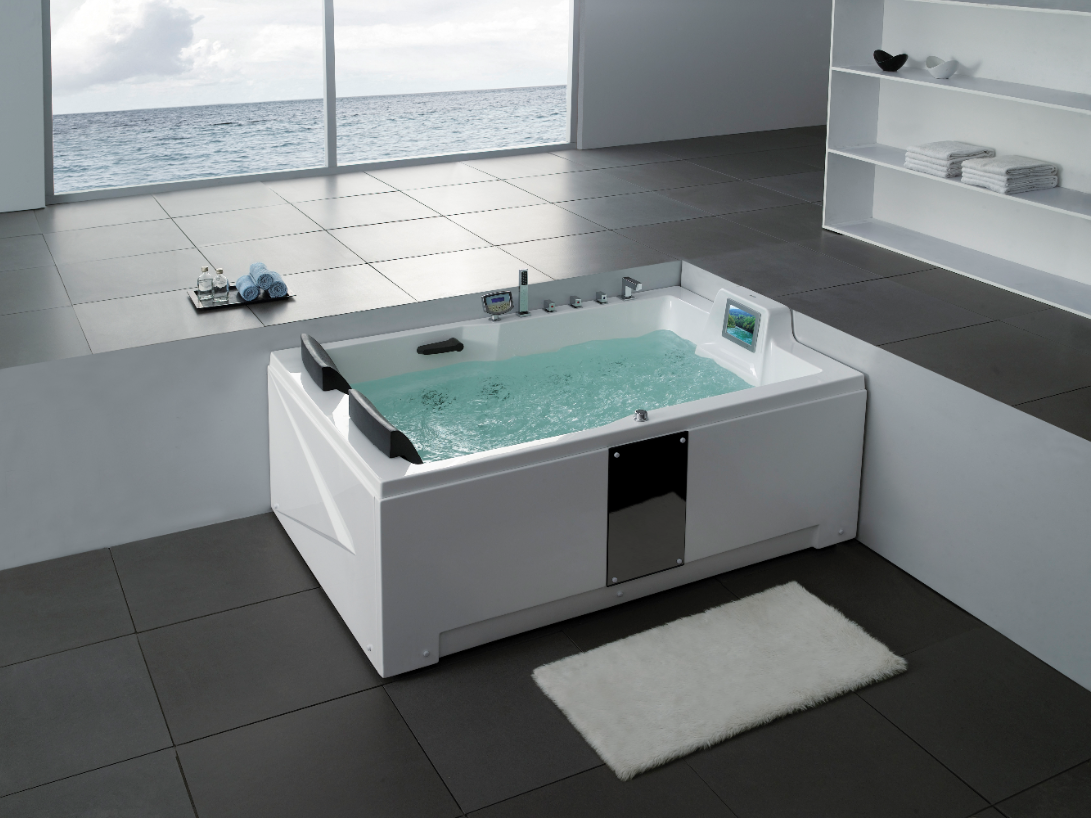 Rectangular Left-sided Jacuzzi