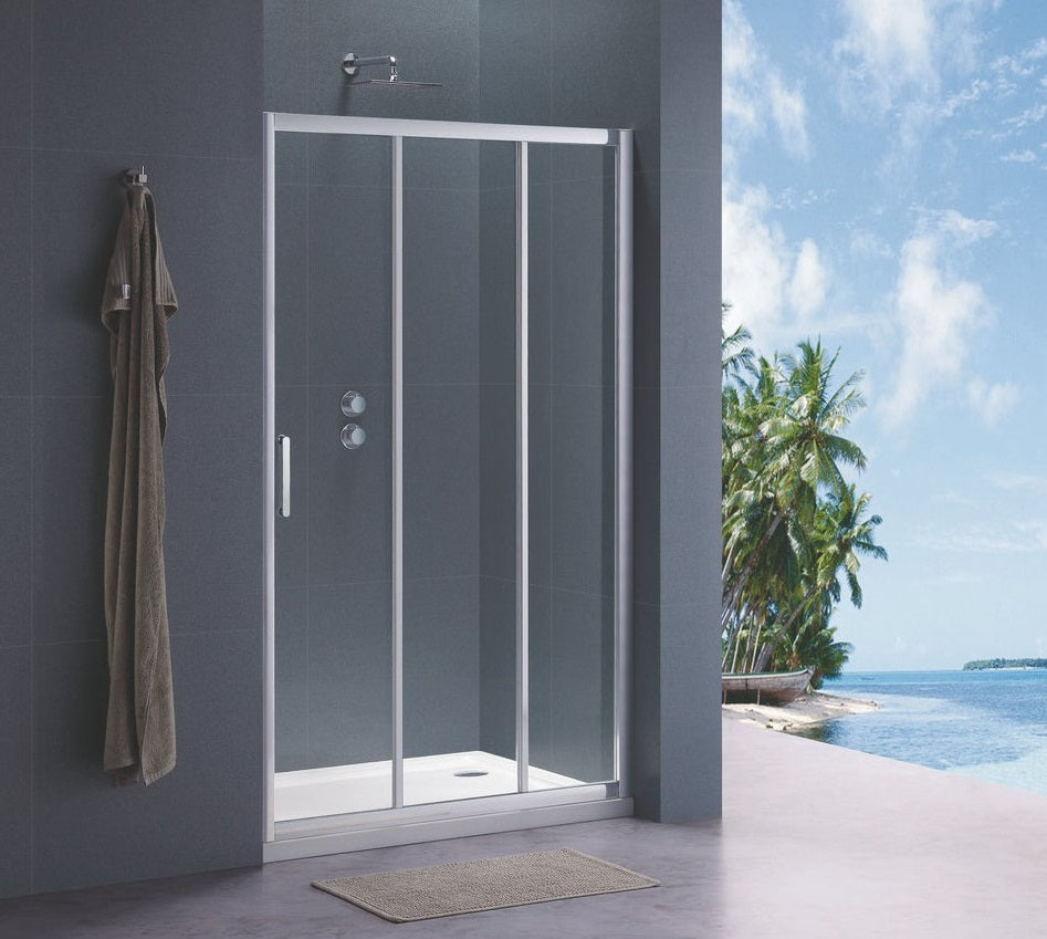 Clear Glass Shower Door (137cm)