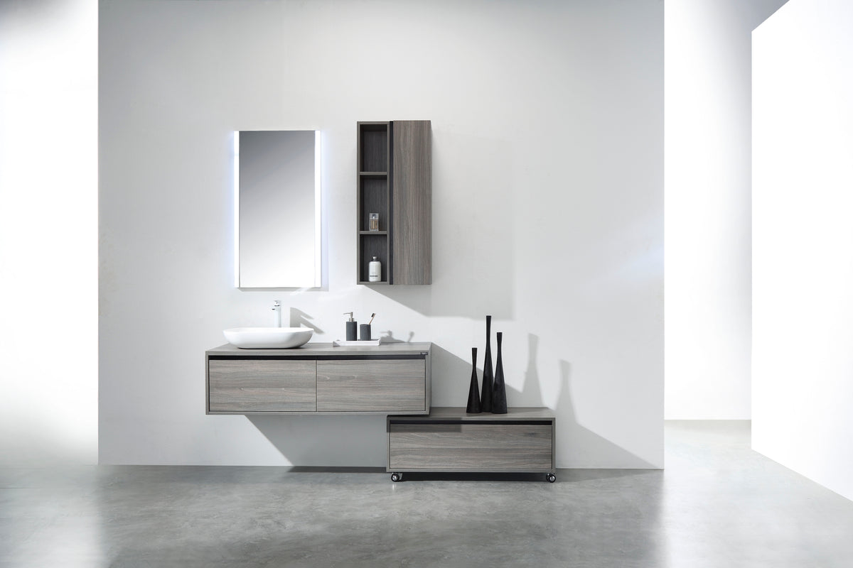 Judy Maple Grey Vanity Set