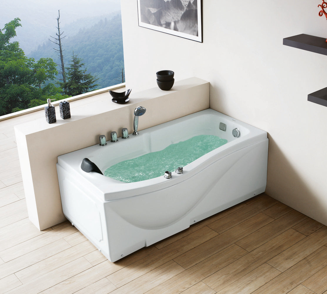 Rectangular Right-sided Jacuzzi