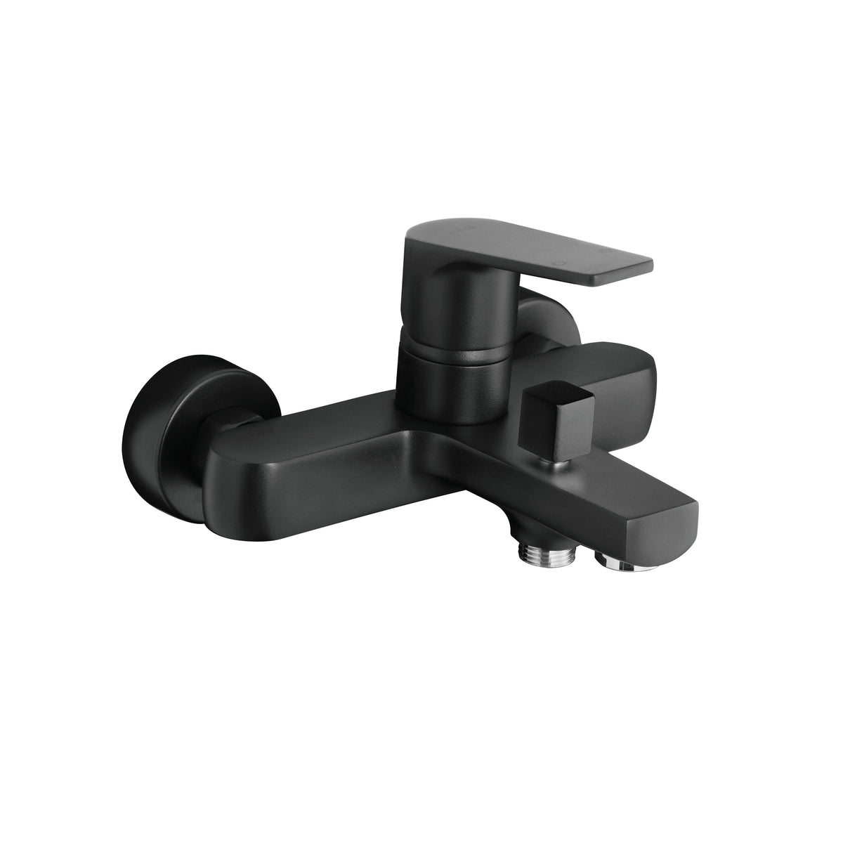 Azure Matt Black Bath Mixer