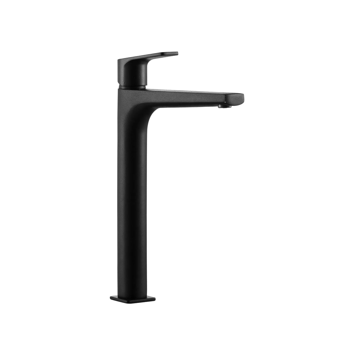 Azure High Matt Black Basin Mixer