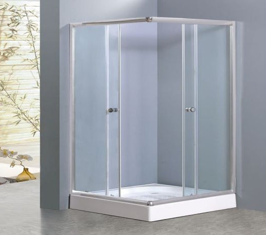 Square Clear Glass Showerbox