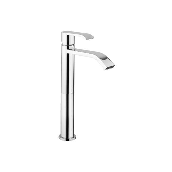 Stile High-Neck Chrome Basin Mixer