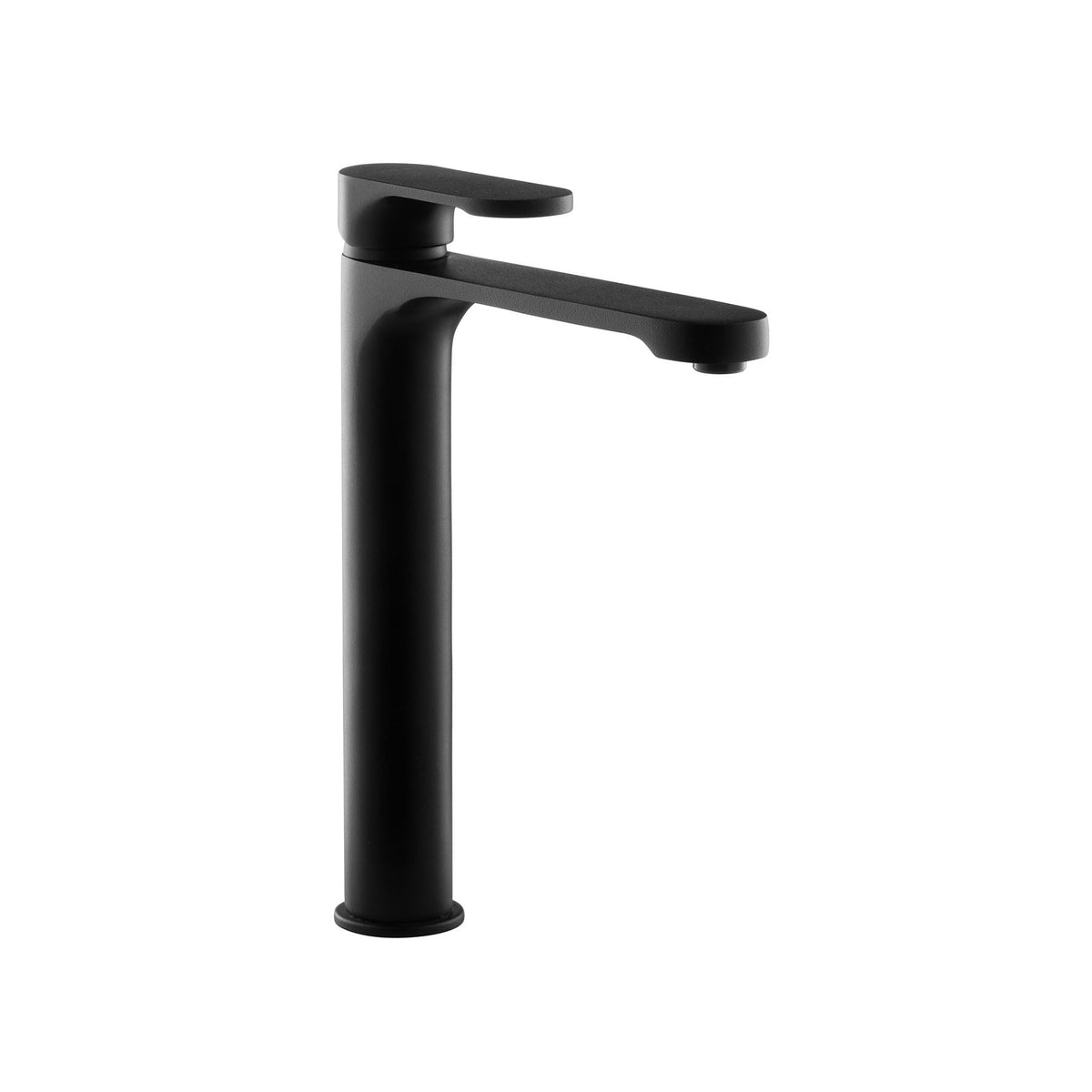 Moon High Matt Black Basin Mixer