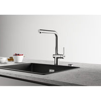 Active Pull-Out Chrome Kitchen Mixer