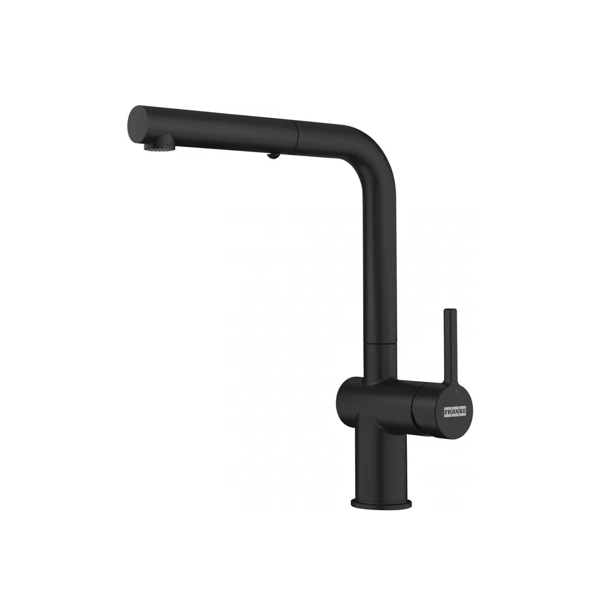 Active Pull-Out Matt Black Kitchen Mixer