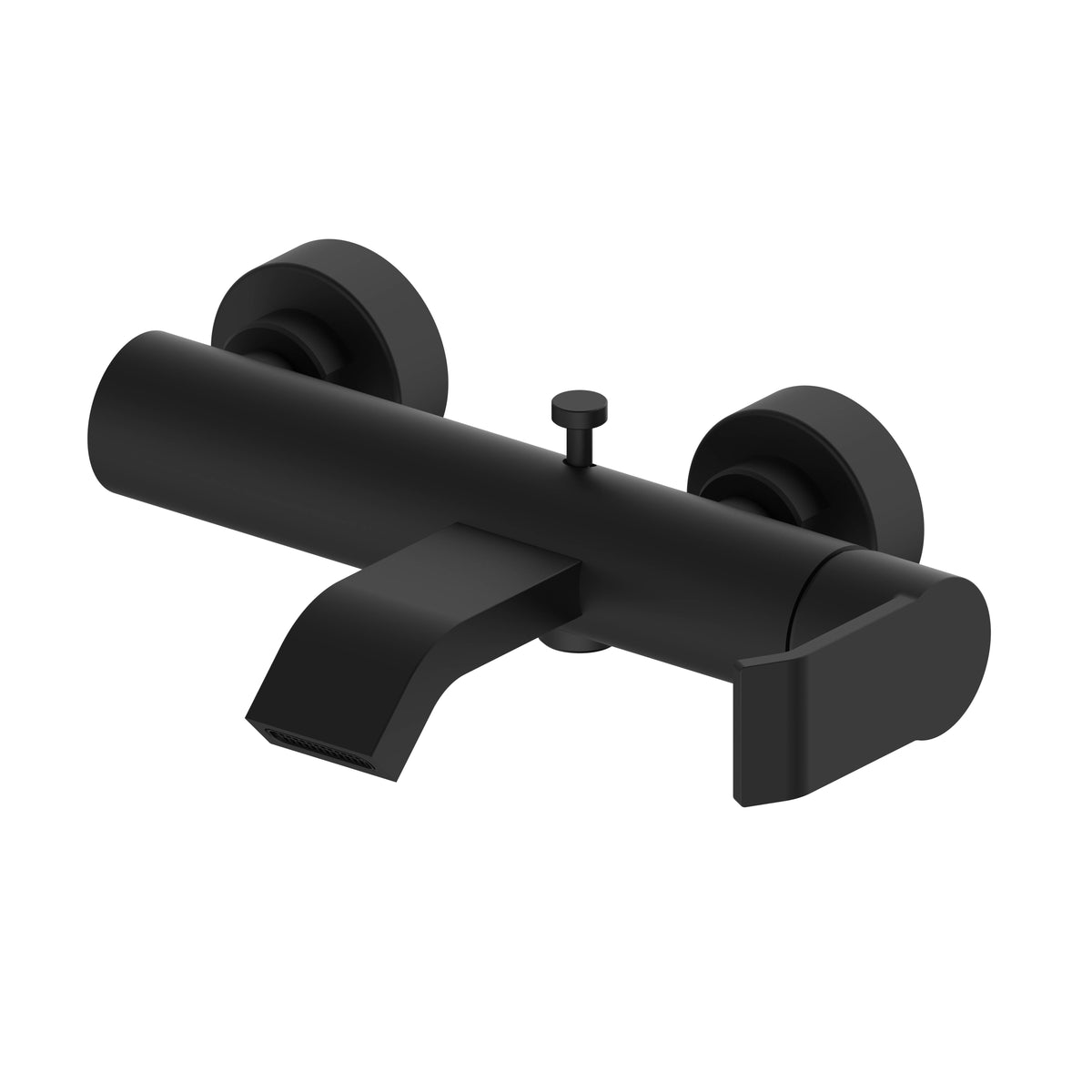 Stile Matt Black Bath Mixer