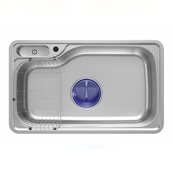 Mak Stainless Steel Left-Sided Kitchen Sink 