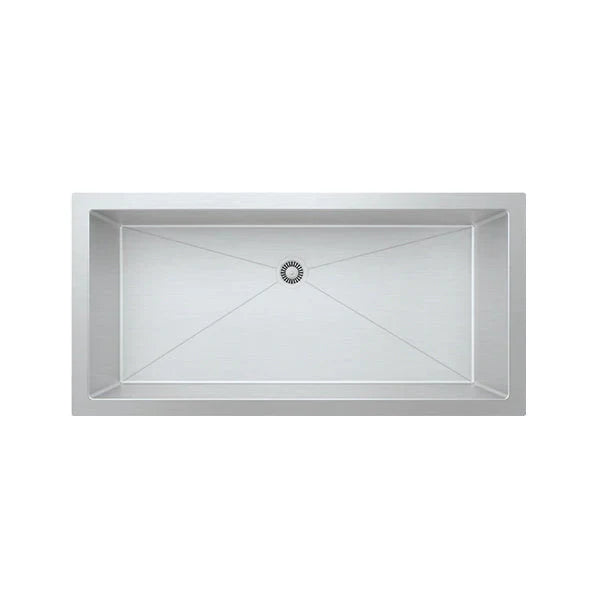 Handmade Single Bowl Stainless Steel Kitchen Sink 
