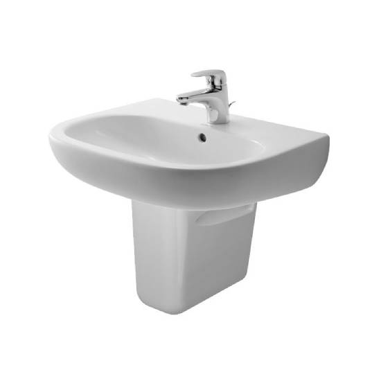 D-Code Semi-Pedestal Washbasin