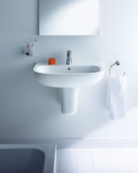 D-Code Semi-Pedestal Washbasin