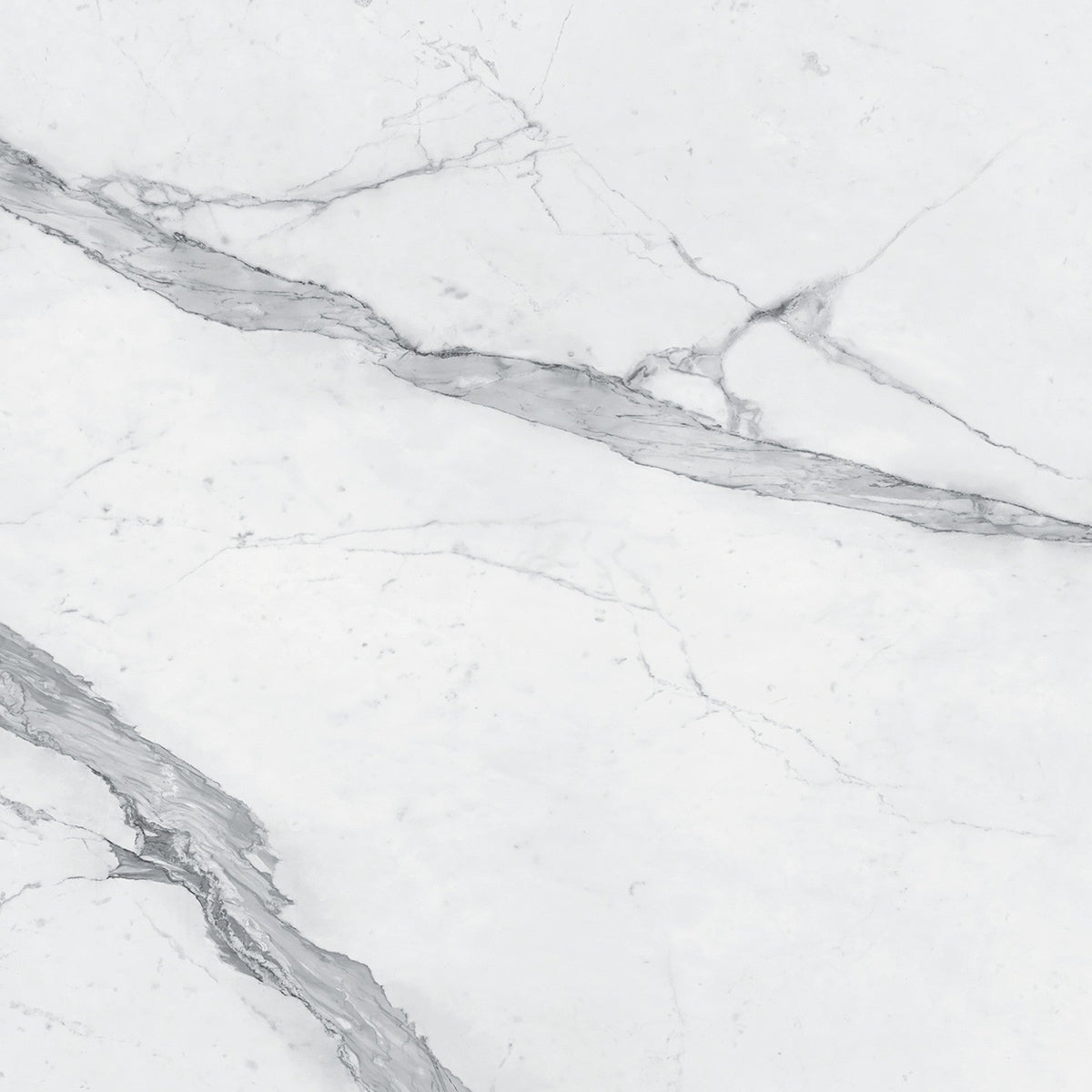 Glossy White Marble