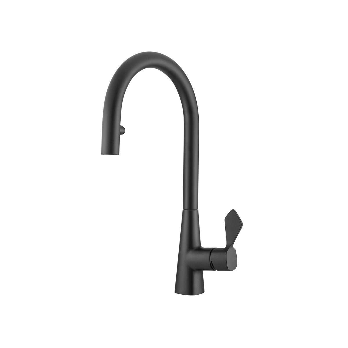 Mood C-Spout Matt Black Kitchen Mixer