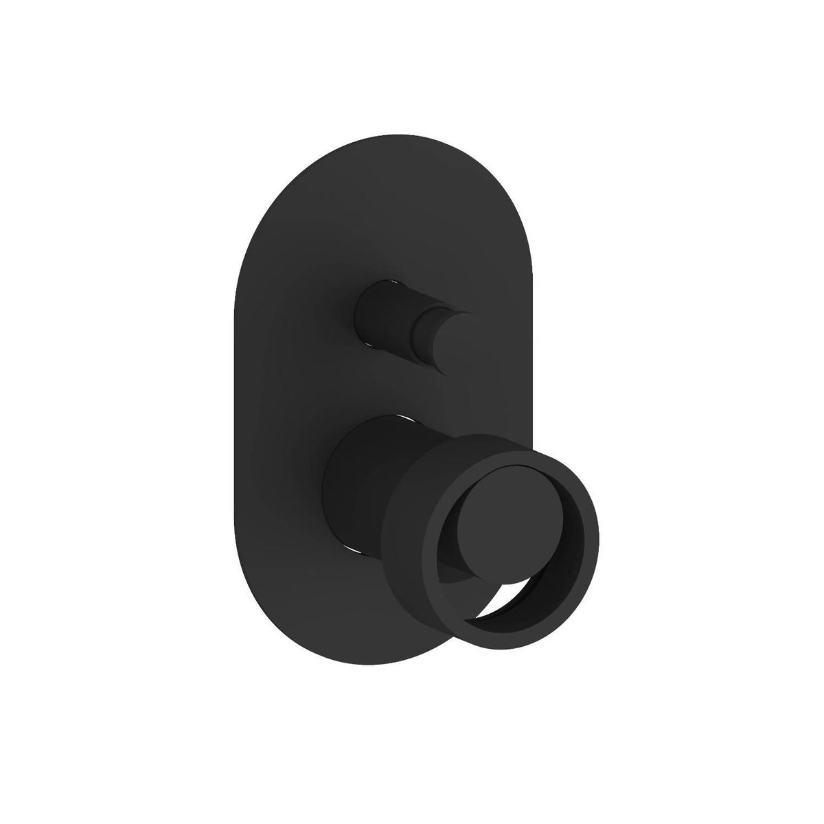 Halo Built-in Black Shower Mixer