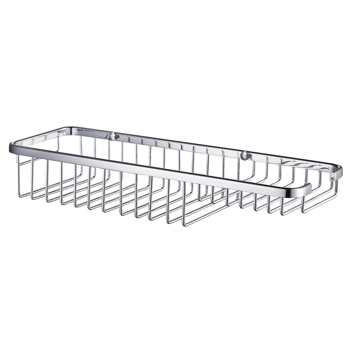 Rectangular Chrome Shower Basket