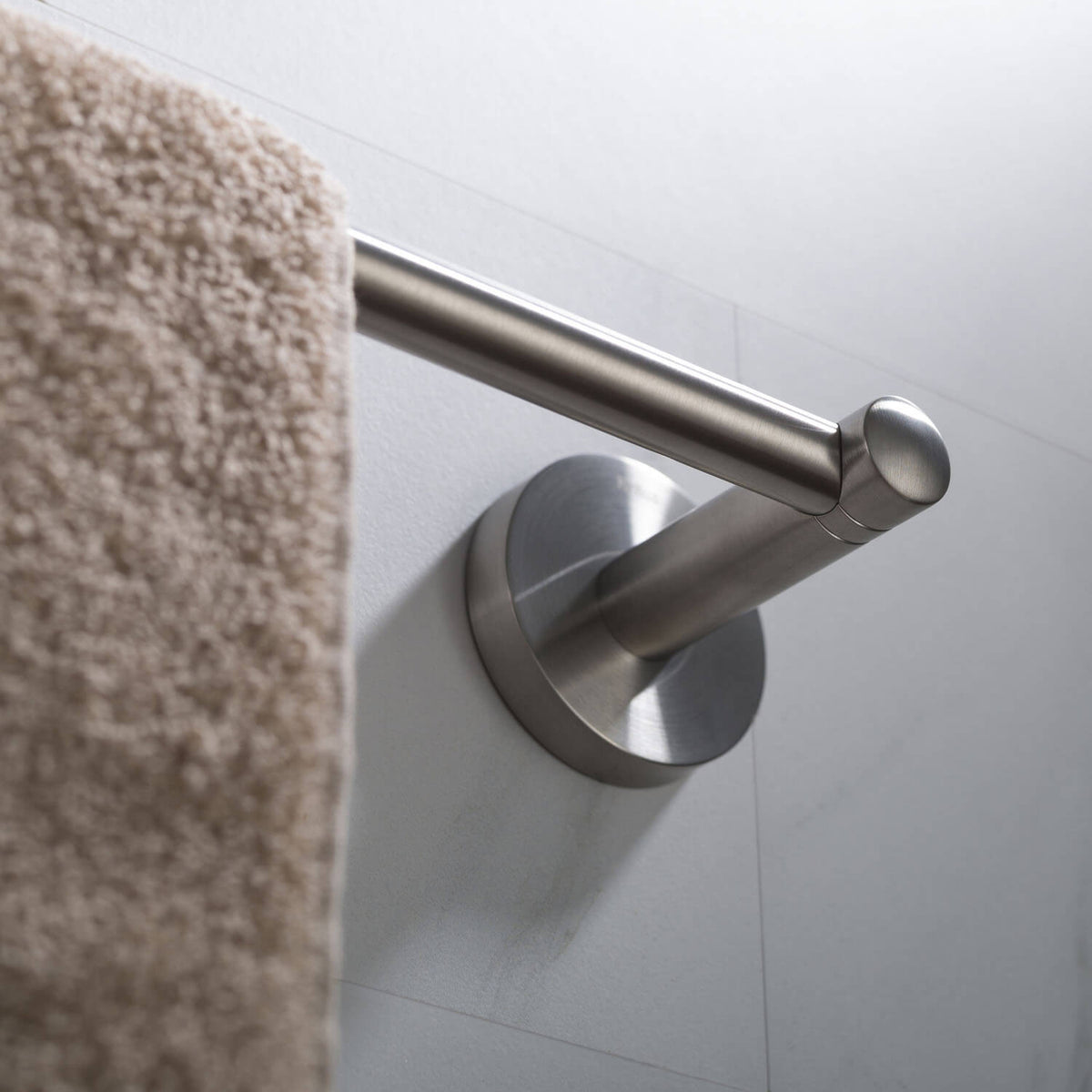 Eternity Brushed Nickel Towel Bar (60cm)